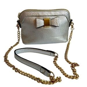 Sugu collection silver & gold mini crossbody bag purse
